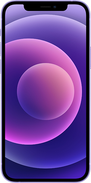 Apple iPhone 12 256 GB Violett Bundle mit 5 GB LTE