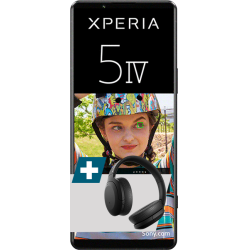 Sony Xperia 5 IV Black + Sony WH-H910N