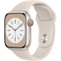 Apple Watch Series 8 Cellular 41mm Polarstern