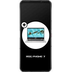 ASUS ROG Phone 7 512GB Phantom Black + ASUS Chromebook C424 Silver