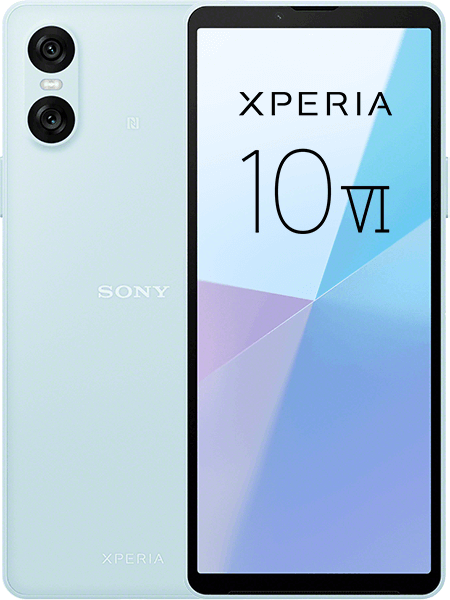 Sony Xperia 10 VI Ice Blue + Sony WH-CH520